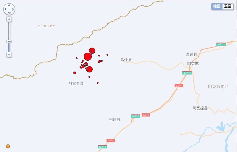中国地震局迅即开展新疆阿克苏地区 乌什县7.1级地震应急响应